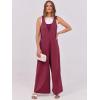 imageANRABESS Overalls for Women Summer Loose Casual Wide Leg Jumpsuits Sleeveless Straps Romper One Piece Jumpers 2025 OutfitsRed