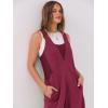 imageANRABESS Overalls for Women Summer Loose Casual Wide Leg Jumpsuits Sleeveless Straps Romper One Piece Jumpers 2025 OutfitsRed