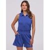 imageANRABESS Romper for Womens 2025 Summer Dressy Casual Sleeveless V Neck One Piece Short Jumpsuit Lounge Travel Outfits ClothesRoyal Blue