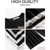 imageANRABESS Women 2 Piece Lounge Sets Summer Casual Knit Sweater Vest Pant Set Beach Vacation Airport Outfits ClothesBlackwhite