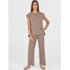 imageANRABESS Women 2 Piece Lounge Sets Summer Casual Knit Sweater Vest Pant Set Beach Vacation Airport Outfits ClothesBrown