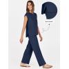 imageANRABESS Women 2 Piece Lounge Sets Summer Casual Knit Sweater Vest Pant Set Beach Vacation Airport Outfits ClothesNavy Blue