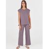 imageANRABESS Women 2 Piece Lounge Sets Summer Casual Knit Sweater Vest Pant Set Beach Vacation Airport Outfits ClothesPurple