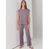 imageANRABESS Women 2 Piece Lounge Sets Summer Casual Knit Sweater Vest Pant Set Beach Vacation Airport Outfits ClothesPurple