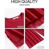 imageANRABESS Women 2 Piece Lounge Sets Summer Casual Knit Sweater Vest Pant Set Beach Vacation Airport Outfits ClothesRed