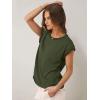imageANRABESS Women Cap Sleeve Tops 2025 Trendy Summer Loose Fit Cute Basic T Shirts Business Dressy Casual Outfits ClothesArmy Green