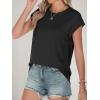 imageANRABESS Women Cap Sleeve Tops 2025 Trendy Summer Loose Fit Cute Basic T Shirts Business Dressy Casual Outfits ClothesBlack