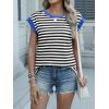 imageANRABESS Women Cap Sleeve Tops 2025 Trendy Summer Loose Fit Cute Basic T Shirts Business Dressy Casual Outfits ClothesBlack White Stripe