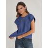 imageANRABESS Women Cap Sleeve Tops 2025 Trendy Summer Loose Fit Cute Basic T Shirts Business Dressy Casual Outfits ClothesBlue