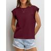 imageANRABESS Women Cap Sleeve Tops 2025 Trendy Summer Loose Fit Cute Basic T Shirts Business Dressy Casual Outfits ClothesBurgundy
