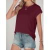 imageANRABESS Women Cap Sleeve Tops 2025 Trendy Summer Loose Fit Cute Basic T Shirts Business Dressy Casual Outfits ClothesBurgundy