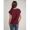 imageANRABESS Women Cap Sleeve Tops 2025 Trendy Summer Loose Fit Cute Basic T Shirts Business Dressy Casual Outfits ClothesBurgundy