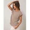imageANRABESS Women Cap Sleeve Tops 2025 Trendy Summer Loose Fit Cute Basic T Shirts Business Dressy Casual Outfits ClothesKhaki