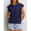 imageANRABESS Women Cap Sleeve Tops 2025 Trendy Summer Loose Fit Cute Basic T Shirts Business Dressy Casual Outfits ClothesNavy Blue