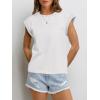 imageANRABESS Women Cap Sleeve Tops 2025 Trendy Summer Loose Fit Cute Basic T Shirts Business Dressy Casual Outfits ClothesWhite