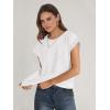 imageANRABESS Women Cap Sleeve Tops 2025 Trendy Summer Loose Fit Cute Basic T Shirts Business Dressy Casual Outfits ClothesWhite
