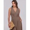 imageANRABESS Women Jumpsuits Sleeveless V Neck Elegant Dressy Casual Backless One Piece Pants Romper 2025 Summer OutfitsBrown