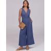 imageANRABESS Women Jumpsuits Sleeveless V Neck Elegant Dressy Casual Backless One Piece Pants Romper 2025 Summer OutfitsDark Blue