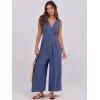 imageANRABESS Women Jumpsuits Sleeveless V Neck Elegant Dressy Casual Backless One Piece Pants Romper 2025 Summer OutfitsDark Blue