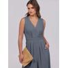 imageANRABESS Women Jumpsuits Sleeveless V Neck Elegant Dressy Casual Backless One Piece Pants Romper 2025 Summer OutfitsDark Grey