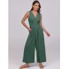 imageANRABESS Women Jumpsuits Sleeveless V Neck Elegant Dressy Casual Backless One Piece Pants Romper 2025 Summer OutfitsGrass