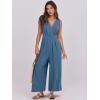 imageANRABESS Women Jumpsuits Sleeveless V Neck Elegant Dressy Casual Backless One Piece Pants Romper 2025 Summer OutfitsTeal