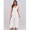 imageANRABESS Women Jumpsuits Sleeveless V Neck Elegant Dressy Casual Backless One Piece Pants Romper 2025 Summer OutfitsWhite