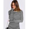 imageANRABESS Women Long Sleeve Shirts Rib Knit Slim Fit Tops Basic Tee 2025 Fall Outfits Casual TShirt Underscrubs Layer ClothesBlack White