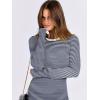 imageANRABESS Women Long Sleeve Shirts Rib Knit Slim Fit Tops Basic Tee 2025 Fall Outfits Casual TShirt Underscrubs Layer ClothesNavy Blue White