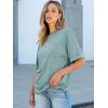 imageANRABESS Women Oversized T Shirts Short Sleeve Summer Casual Loose Top Basic Tee with PocketCadet Blue