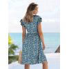 imageANRABESS Women Summer Casual 2025 Ruffle Sleeveless V Neck Short Sundress Flowy Aline Cute Beach Mini Dress with PocketsBlue White Floral