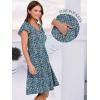 imageANRABESS Women Summer Casual 2025 Ruffle Sleeveless V Neck Short Sundress Flowy Aline Cute Beach Mini Dress with PocketsBlue White Floral