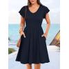 imageANRABESS Women Summer Casual 2025 Ruffle Sleeveless V Neck Short Sundress Flowy Aline Cute Beach Mini Dress with PocketsNavy Blue