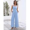 imageANRABESS Women V Neck Spaghetti Strap Wide Leg Dressy Jumpsuits 2025 Summer Casual One Piece Jumper Romper Outfits ampamp PocketsLight Blue