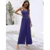 imageANRABESS Women V Neck Spaghetti Strap Wide Leg Dressy Jumpsuits 2025 Summer Casual One Piece Jumper Romper Outfits ampamp PocketsNavy Blue