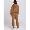 imageANRABESS Womens 2 Piece Outfits Lounge Hoodie Oversized Sweatshirt Jogger Sweatpants Y2K Tracksuit Sweatsuit Set Fall ClothesBurnt Orange Brown