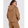 imageANRABESS Womens 2 Piece Outfits Lounge Hoodie Oversized Sweatshirt Jogger Sweatpants Y2K Tracksuit Sweatsuit Set Fall ClothesBurnt Orange Brown