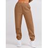 imageANRABESS Womens 2 Piece Outfits Lounge Hoodie Oversized Sweatshirt Jogger Sweatpants Y2K Tracksuit Sweatsuit Set Fall ClothesBurnt Orange Brown
