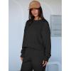 imageANRABESS Womens 2 Piece Outfits Lounge Sets Cropped Sweatshirt ampamp Joggers Fashion Sweatsuit Sweat Set 2025 Fall TravelBlack
