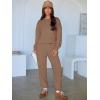 imageANRABESS Womens 2 Piece Outfits Lounge Sets Cropped Sweatshirt ampamp Joggers Fashion Sweatsuit Sweat Set 2025 Fall TravelCamel