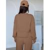 imageANRABESS Womens 2 Piece Outfits Lounge Sets Cropped Sweatshirt ampamp Joggers Fashion Sweatsuit Sweat Set 2025 Fall TravelCamel