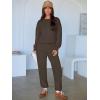 imageANRABESS Womens 2 Piece Outfits Lounge Sets Cropped Sweatshirt ampamp Joggers Fashion Sweatsuit Sweat Set 2025 Fall TravelCoffee