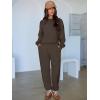 imageANRABESS Womens 2 Piece Outfits Lounge Sets Cropped Sweatshirt ampamp Joggers Fashion Sweatsuit Sweat Set 2025 Fall TravelCoffee