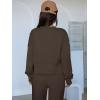 imageANRABESS Womens 2 Piece Outfits Lounge Sets Cropped Sweatshirt ampamp Joggers Fashion Sweatsuit Sweat Set 2025 Fall TravelCoffee