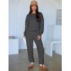imageANRABESS Womens 2 Piece Outfits Lounge Sets Cropped Sweatshirt ampamp Joggers Fashion Sweatsuit Sweat Set 2025 Fall TravelDark Grey