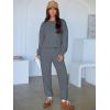 imageANRABESS Womens 2 Piece Outfits Lounge Sets Cropped Sweatshirt ampamp Joggers Fashion Sweatsuit Sweat Set 2025 Fall TravelLeaden