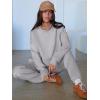 imageANRABESS Womens 2 Piece Outfits Lounge Sets Cropped Sweatshirt ampamp Joggers Fashion Sweatsuit Sweat Set 2025 Fall TravelLight Grey