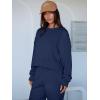 imageANRABESS Womens 2 Piece Outfits Lounge Sets Cropped Sweatshirt ampamp Joggers Fashion Sweatsuit Sweat Set 2025 Fall TravelNavy Blue