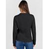 imageANRABESS Womens Cable Knit Sweaters Long Sleeve V Neck Sweater Tops Casual Pullover Polo Shirts 2025 Fall Fashion OutfitsBlack