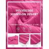imageANRABESS Womens Cable Knit Sweaters Long Sleeve V Neck Sweater Tops Casual Pullover Polo Shirts 2025 Fall Fashion OutfitsHot Pink
